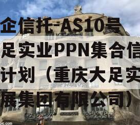 央企信托-AS10号大足实业PPN集合信托计划（重庆大足实业发展集团有限公司）