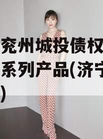 济宁兖州城投债权融资计划系列产品(济宁 城投)