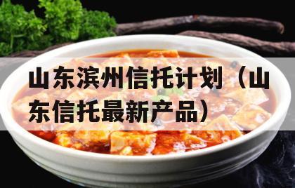 山东滨州信托计划（山东信托最新产品）
