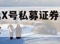 智选X号私募证券投资基金