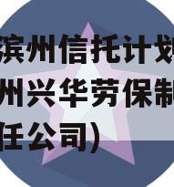 山东滨州信托计划(山东滨州兴华劳保制品有限责任公司)