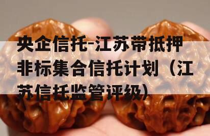 央企信托-江苏带抵押非标集合信托计划（江苏信托监管评级）