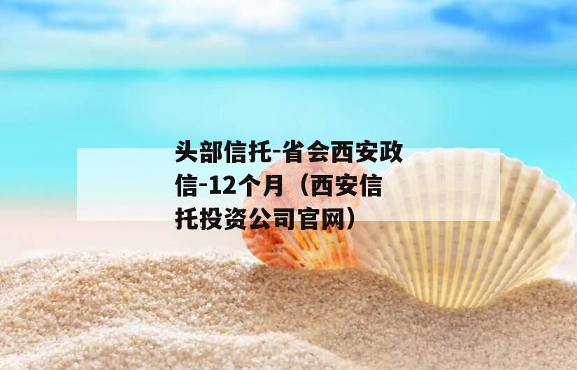 头部信托-省会西安政信-12个月（西安信托投资公司官网）