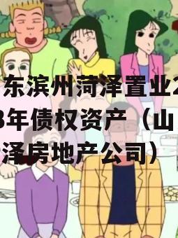 山东滨州菏泽置业2023年债权资产（山东菏泽房地产公司）