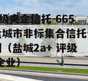A级央企信托-665盐城市非标集合信托计划（盐城2a+ 评级 企业）