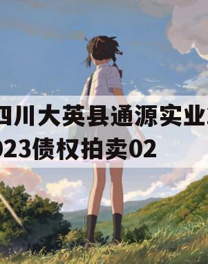 四川大英县通源实业2023债权拍卖02