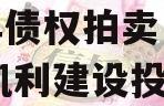 资阳市凯利建设投资2023年债权拍卖（资阳市凯利建设投资2023年债权拍卖公告）