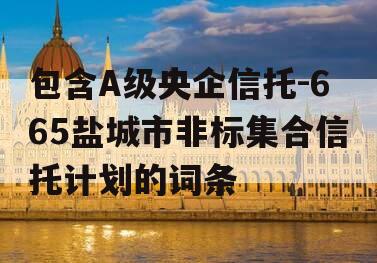 包含A级央企信托-665盐城市非标集合信托计划的词条