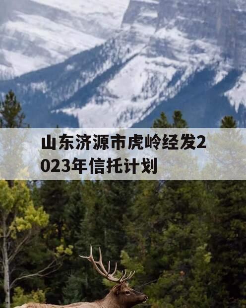 山东济源市虎岭经发2023年信托计划