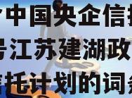 包含中国央企信托-576号江苏建湖政信集合信托计划的词条
