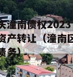 重庆潼南债权2023年资产转让（潼南区政府债务）