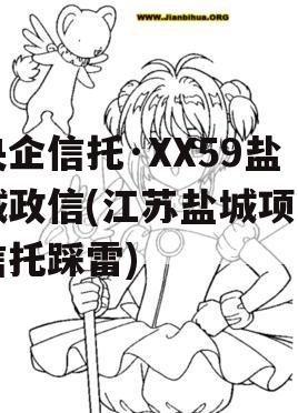 央企信托·XX59盐城政信(江苏盐城项目信托踩雷)