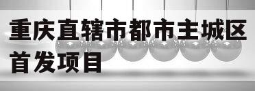 重庆直辖市都市主城区首发项目