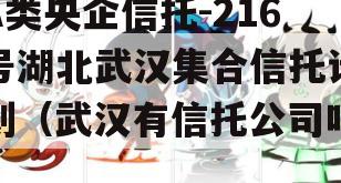 A类央企信托-216号湖北武汉集合信托计划（武汉有信托公司吗）