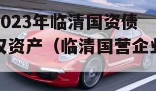 2023年临清国资债权资产（临清国营企业）