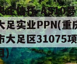 央企信托-AS10号大足实业PPN(重庆市大足区31075项目)