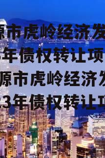 济源市虎岭经济发展2023年债权转让项目(济源市虎岭经济发展2023年债权转让项目)