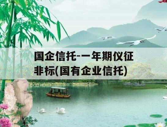 国企信托-一年期仪征非标(国有企业信托)