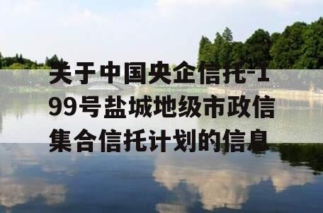 关于中国央企信托-199号盐城地级市政信集合信托计划的信息