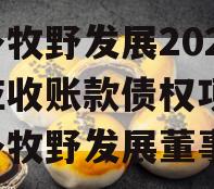 新乡牧野发展2023年应收账款债权项目(新乡牧野发展董事长)