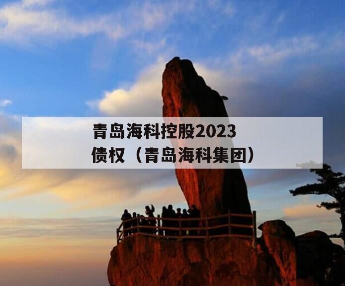 青岛海科控股2023债权（青岛海科集团）