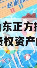 关于山东正方控股2023年债权资产的信息