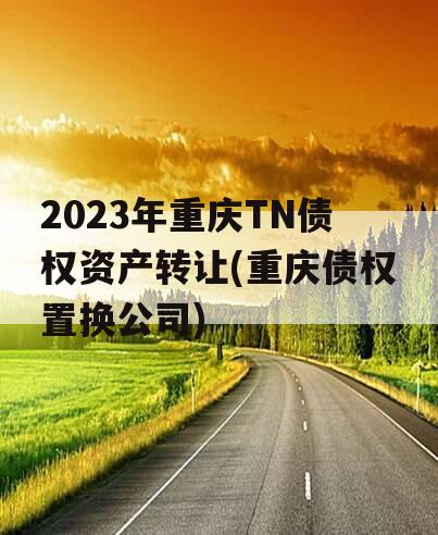 2023年重庆TN债权资产转让(重庆债权置换公司)