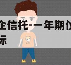 国企信托-一年期仪征非标