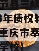 重庆奉节县三峡生态发展2023年债权转让项目（重庆市奉节县三峡卫生学校）