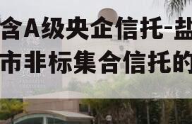 包含A级央企信托-盐城市非标集合信托的词条