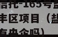 央企信托-165号盐城大丰区项目（盐城大丰区有央企吗）