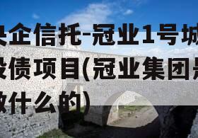 央企信托-冠业1号城投债项目(冠业集团是做什么的)