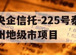 央企信托-225号泰州地级市项目