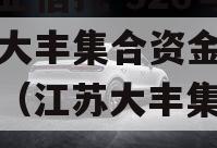 大央企信托-526号江苏大丰集合资金信托计划（江苏大丰集团简介）
