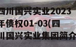 四川国兴实业2023年债权01-03(四川国兴实业集团简介)