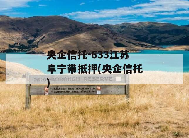 央企信托-633江苏阜宁带抵押(央企信托)