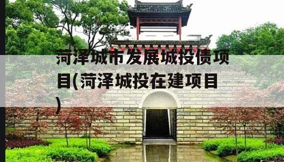 菏泽城市发展城投债项目(菏泽城投在建项目)