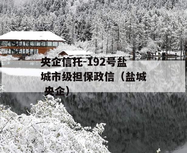 央企信托-192号盐城市级担保政信（盐城 央企）