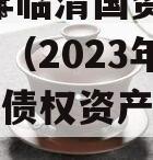 2023年临清国资债权资产（2023年临清国资债权资产有哪些）