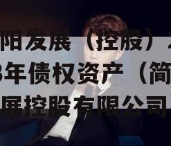 简阳发展（控股）2023年债权资产（简阳发展控股有限公司）