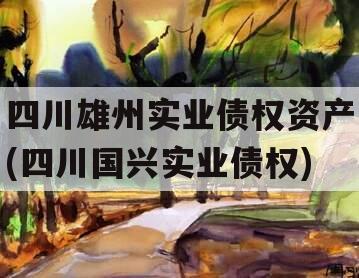 四川雄州实业债权资产(四川国兴实业债权)