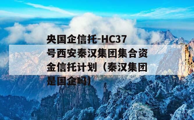 央国企信托-HC37号西安秦汉集团集合资金信托计划（秦汉集团是国企吗）