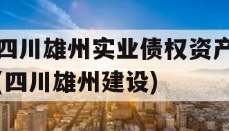 四川雄州实业债权资产(四川雄州建设)
