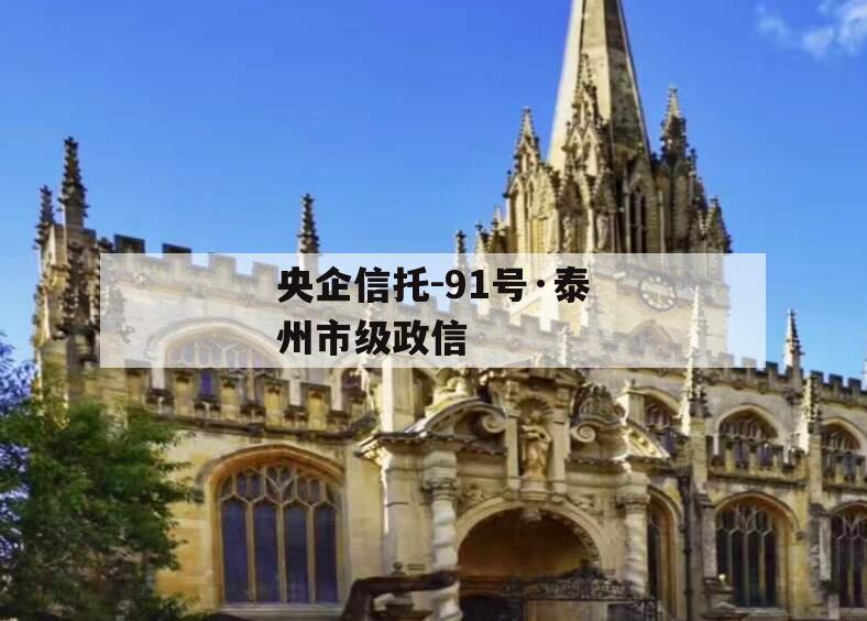 央企信托-91号·泰州市级政信