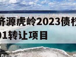 济源虎岭2023债权01转让项目