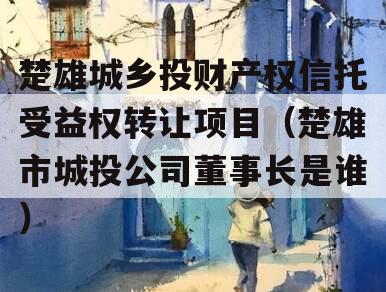 楚雄城乡投财产权信托受益权转让项目（楚雄市城投公司董事长是谁）