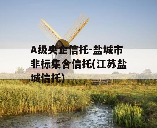 A级央企信托-盐城市非标集合信托(江苏盐城信托)