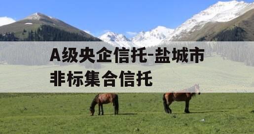 A级央企信托-盐城市非标集合信托