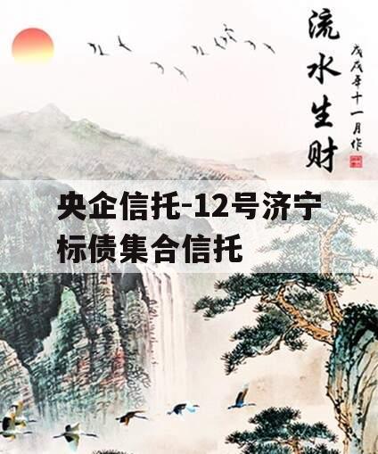 央企信托-12号济宁标债集合信托