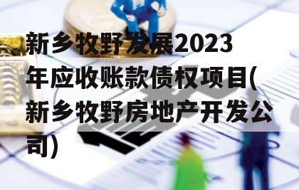 新乡牧野发展2023年应收账款债权项目(新乡牧野房地产开发公司)